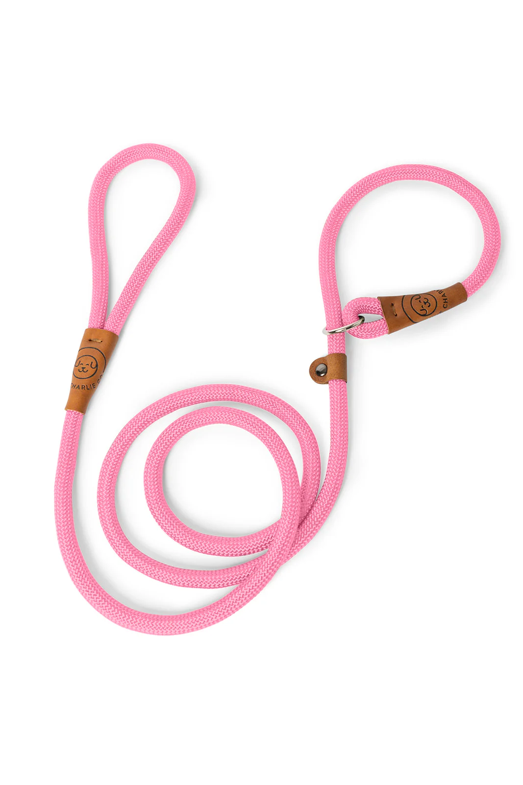 Rope Dog Lead - Blossom Pink - The Sasha - Image 4