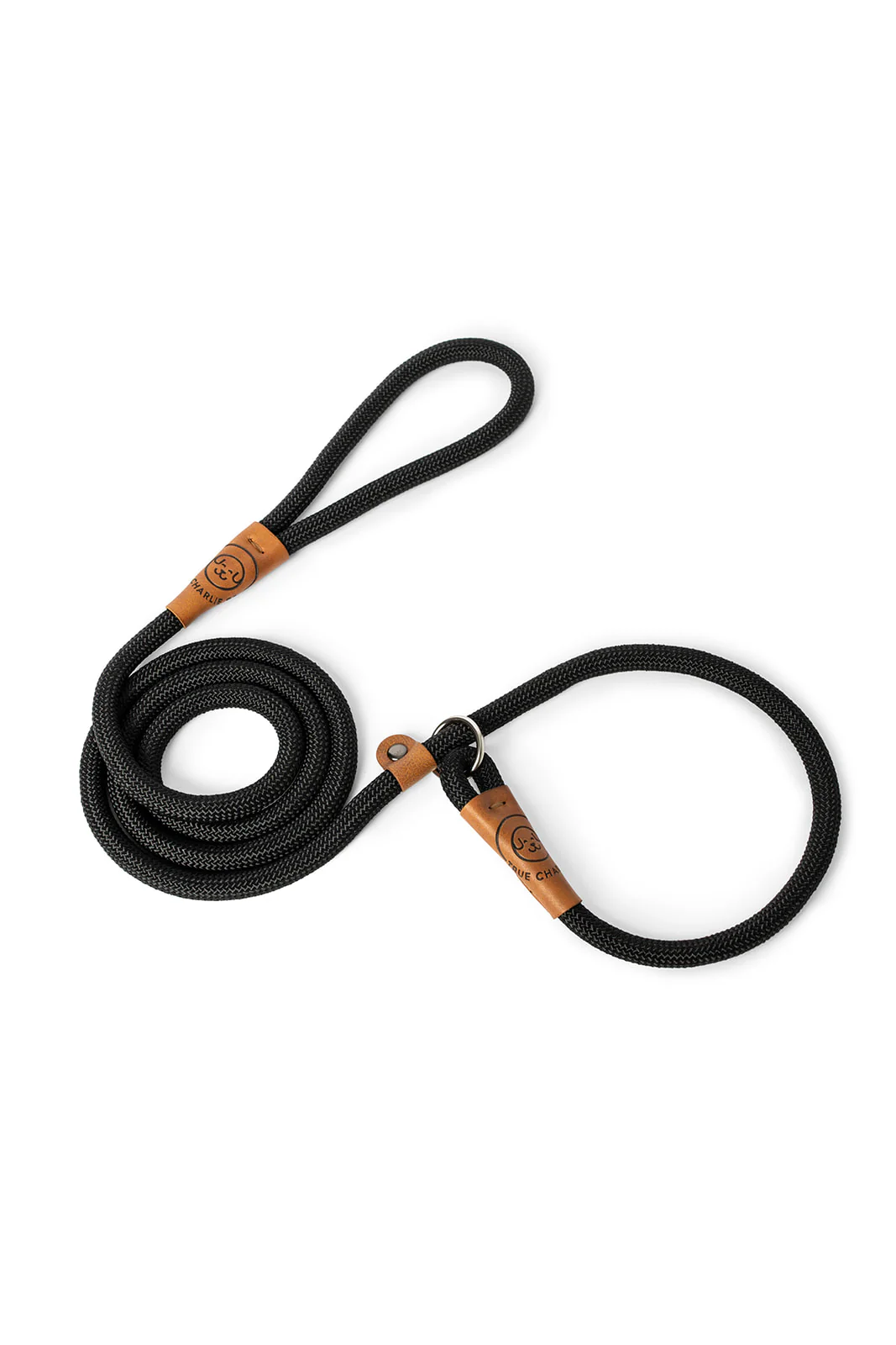 Rope Slip Lead - Black - The Original Charlie
