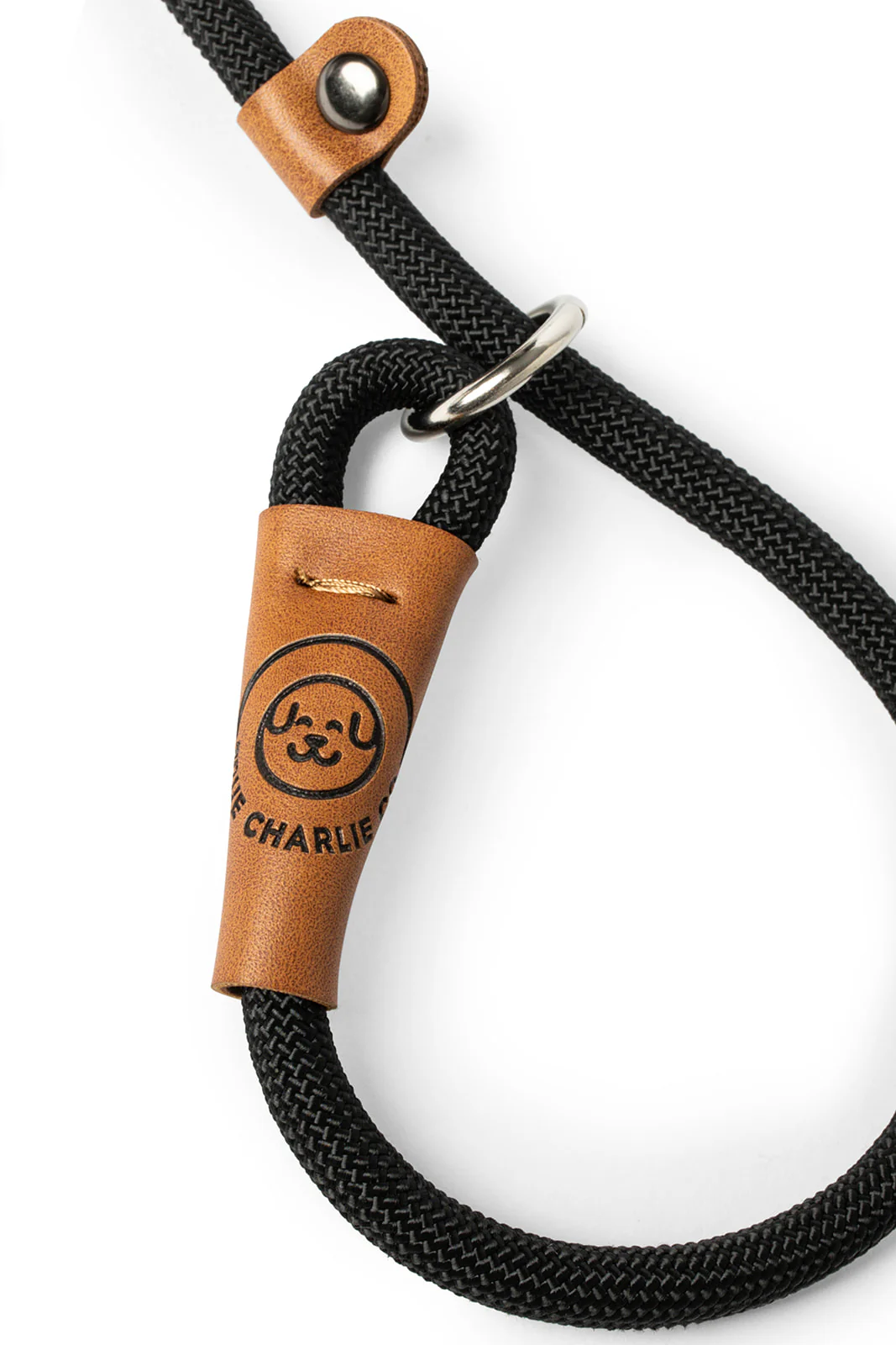 Rope Slip Lead - Black - The Original Charlie - Image 6